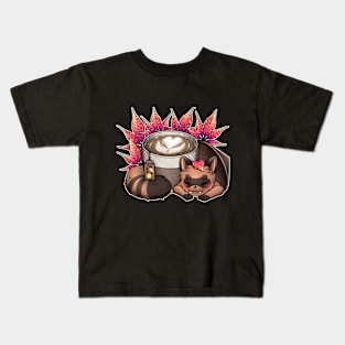 Hot Coco Tanuki Kids T-Shirt